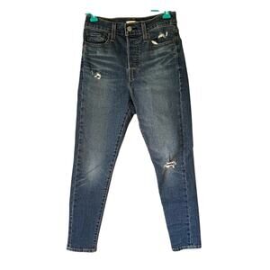 Levi Strauss & Co Distressed Wedgie Skinny Jean Size 26